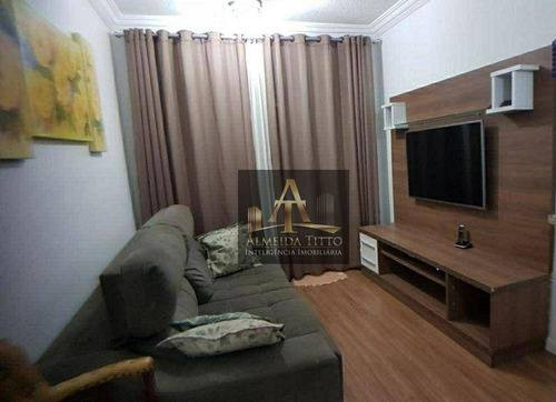 Imagem 1 de 22 de Apartamento Com 2 Dormitórios À Venda, 68 M² Por R$ 440.000,00 - Jardim Tupanci - Barueri/sp - Ap3456
