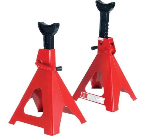 Imagen 1 de 2 de Set 2 Uds Soporte De Gata Hidráulica De 3 Toneladas