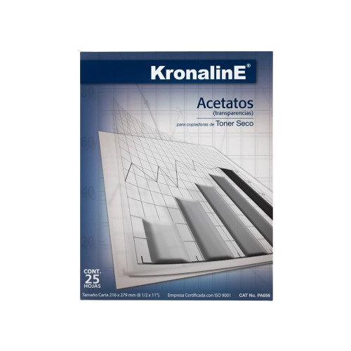 Acetato Poliester Kronaline 25h Carta Ideal Para Máscara. 