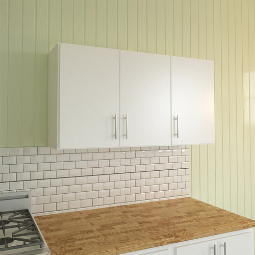 Imagen 8 de 10 de Alacena Cocina Melamina Mueble 2 Estantes Regulables Puertas