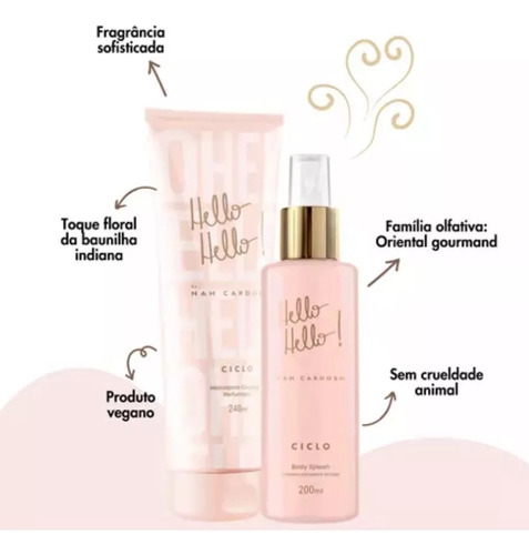 Body Lotion Hello Hello 240ml+body Splash Hello Hello 200ml