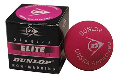 Dunlop Elite Singles (bola Dura) Bola De Squash (1-bola)