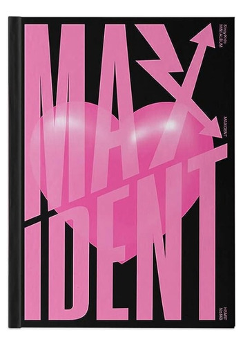 Stray Kids Album Oficial Maxident Versión Heart (negro)
