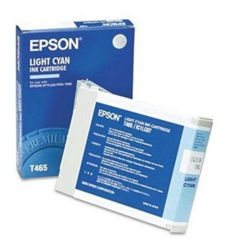 Cartucho Plotter Epson Light Cyan T465 Pro 7000 110ml Sgi