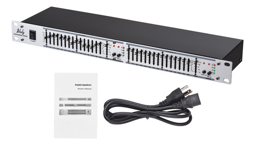 Ecualizador Estéreo, Montaje 1u, 110-240 V, Rack, 15 Bandas