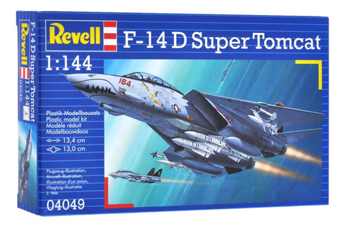 Imagem 1 de 5 de Plastimodelismo Revell Caça F-14d Super Tomcat 1/144