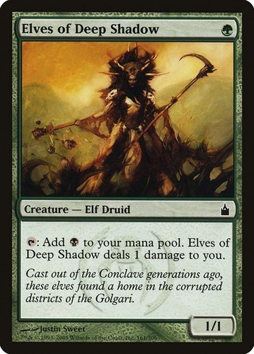 Magic Elves Of Deep Shadow Ravnica: City Of Guilds (Usado)