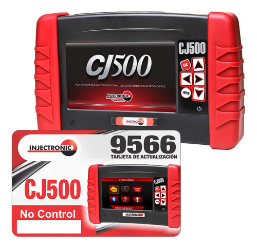 Licencia Para Actualizar Escáner Cj500 Injectronic 9566