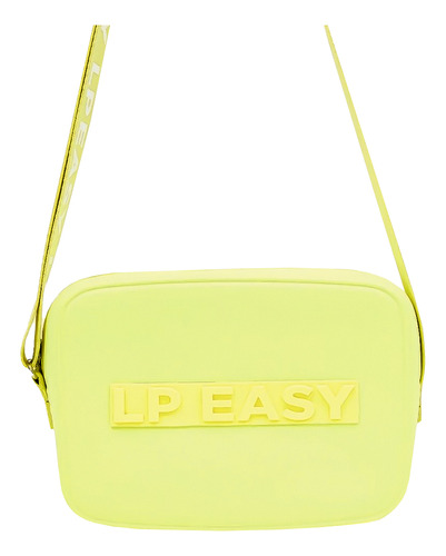 Bolsa Easy Lança Perfume Crossbody Av24 Amarelo Feminino