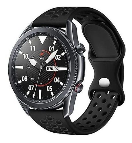 Compatible Para Samsung Galaxy Watch 3 Banda De 45 Mm B...