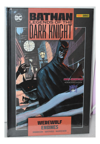 Batman: Werewolf / Engines, De Robinson; Watkiss; Mckeever., Vol. Único. Editorial Panini, Tapa Dura En Español, 2024