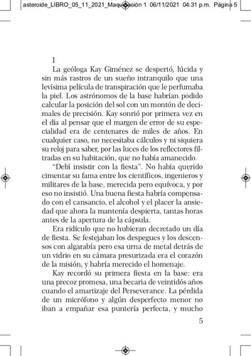 Imagen 3 de 6 de Asteroide De Carne. Novela De Ciencia Ficción