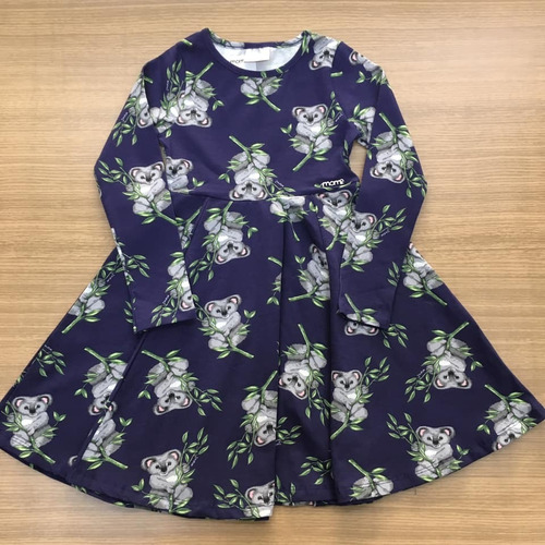 vestido infantil de inverno 2019