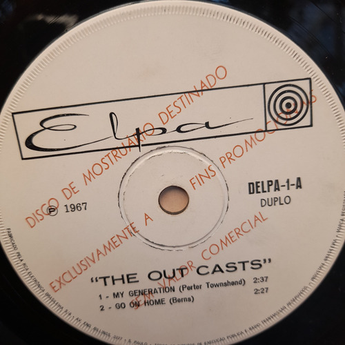 Imagem 6 de 8 de Compacto The Out Casts 1967 My Generation Go On Home Delpa-1