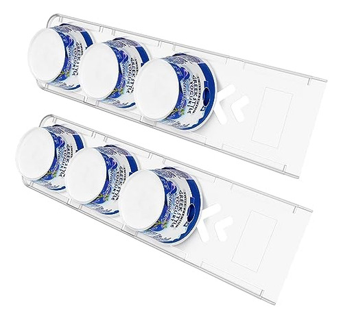 Sophico Organizador De Yogur Para Frigorífico, 4 Deslizadore