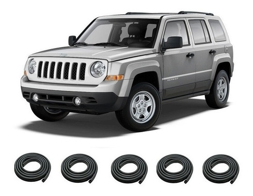 Jeep Patriot Burletes Puertas Delanteras + Traseras + Baul!