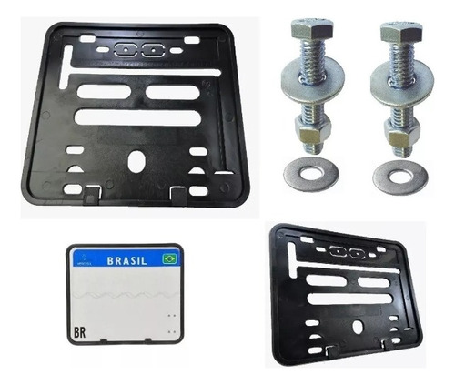 Salva Placa Com Parafuso Para Neo Automatic 115cc 2008