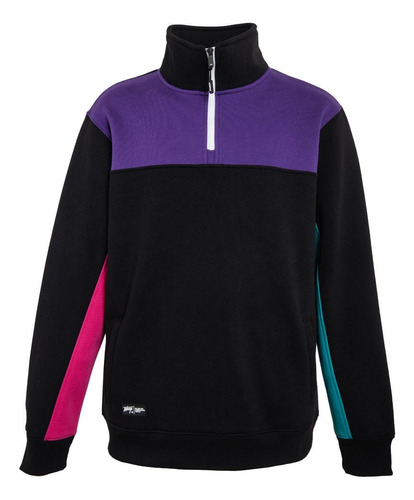 Polar Men Half Zip Black Multi