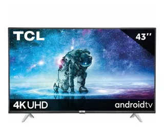Smart Tcl Tv 43 Pulgadas Comando De Voz 4k Uhd Android Tv