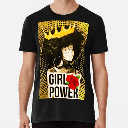 Remera Arte Girl Power 2.3 Algodon Premium