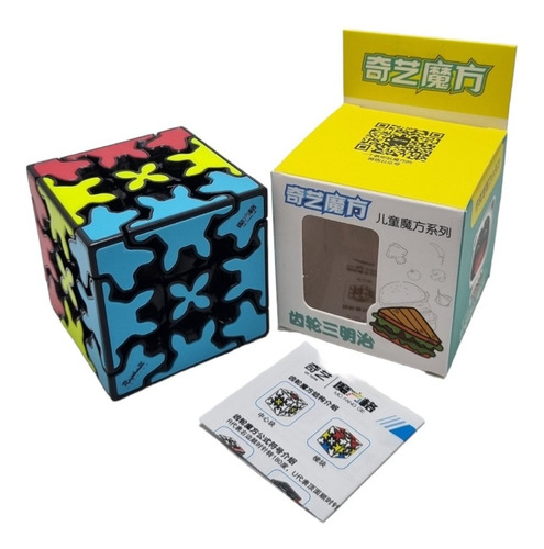Cubo Rubik Qiyi Gear Cube Original Engranaje Sandwich