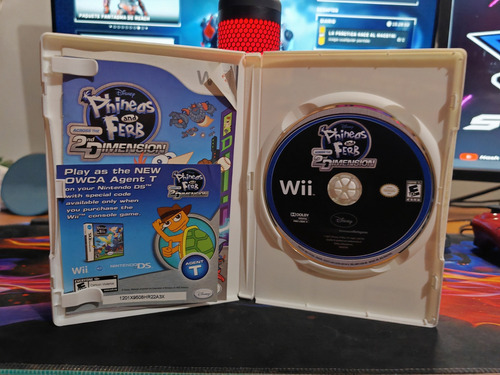 Phineas And Ferb Across The Second Dimensión Wii (Reacondicionado)