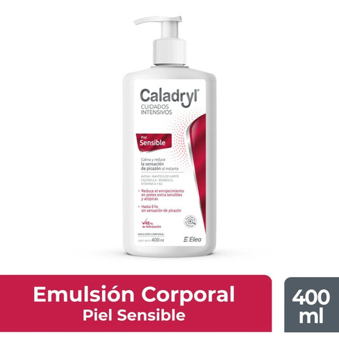 Caladryl Piel Sensible Emulsion Corporal X 400ml