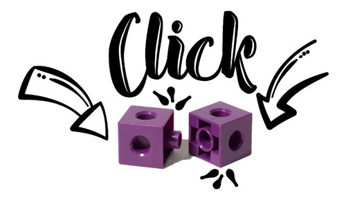 Imagem 4 de 5 de Cubos De Encaixe (linked Cubes) - Mat. Tridimensional - Mmp
