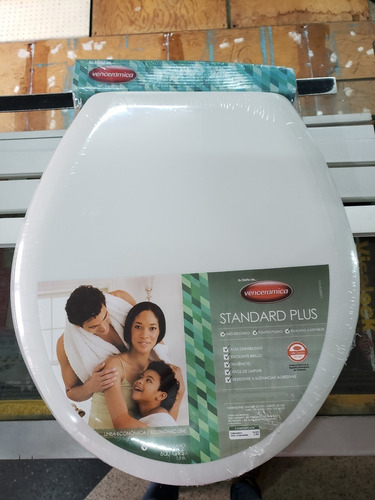 Imagen 2 de 3 de Asiento Tapa Sanitario Poceta Venceramica Standard Plus