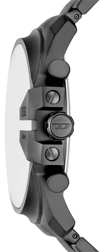 Reloj Hombre Diesel Dz4676 Mega Chief Slim Correa Gris Bisel Gris Fondo Gris