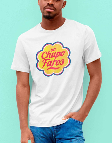 Playera De Hombre Chupo Faros | Impresión Dtg