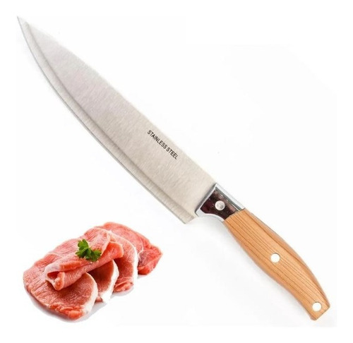 Cuchillo Carnicero Sushiman Cocina Profesional Filetear 32cm