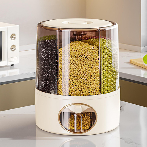 Contenedor De Almacenamiento De Arroz, Dispensador De