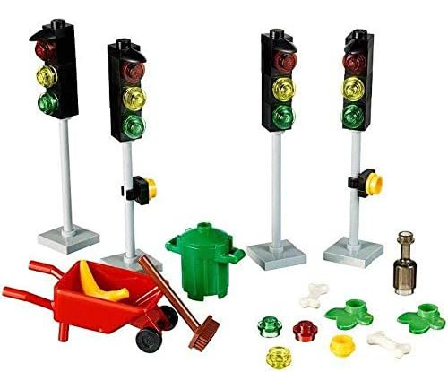 Set De Construc Lego Xtra Accesorios De Tráfico 40311