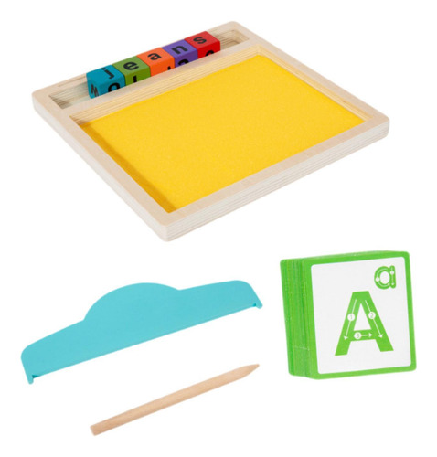 Bandeja De Escritura De Arena Para Escribir Cartas Y Número