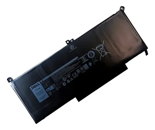 Batería 60Wh 7.6V Para Dell Latitude 7280 7290 7380 7390 7480 7490 - Compatible Con F3YGT, DM3WC, P29S002