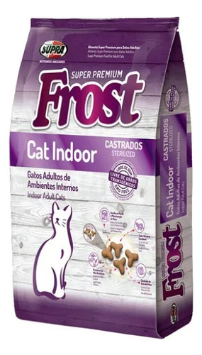 Ración Frost Gatos Cat Indoor 8,5k + Regalos, Envío Gratis*