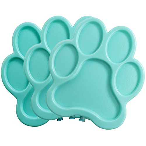 Paw Print Reutilizable Paquete De Hielo Duro De 3- 2kzzn