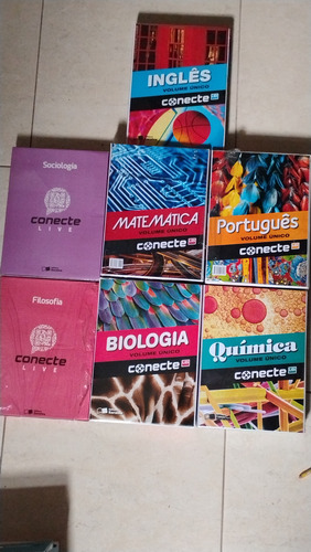 Kit Ensino Médio Completo Saraiva Conecte Lidi, Editora Ática E Editora Scipione (Usado)