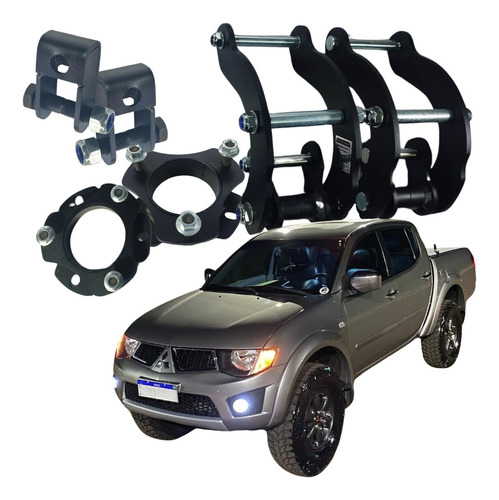 Kit Lift Para Erguer 2  Polegadas Mitsubishi Triton Hpe 2013