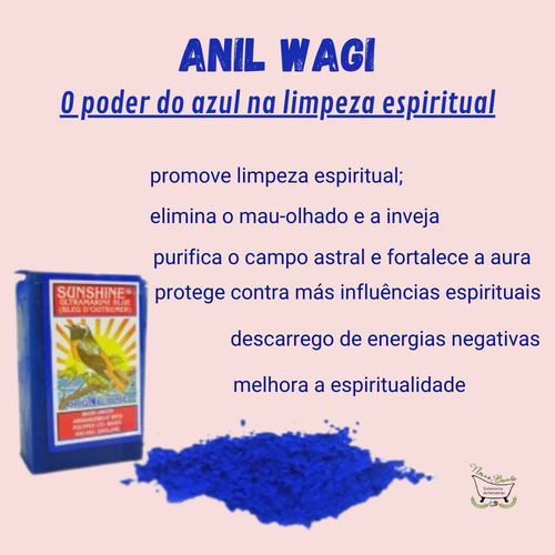 Sal De Banho Anil Wagi Com Sal Grosso Afasta Negatividade