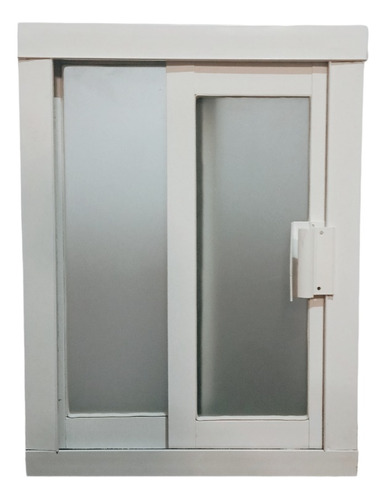 Ventana De Aluminio 40altox30ancho Cm Con Mosquitero Fijo