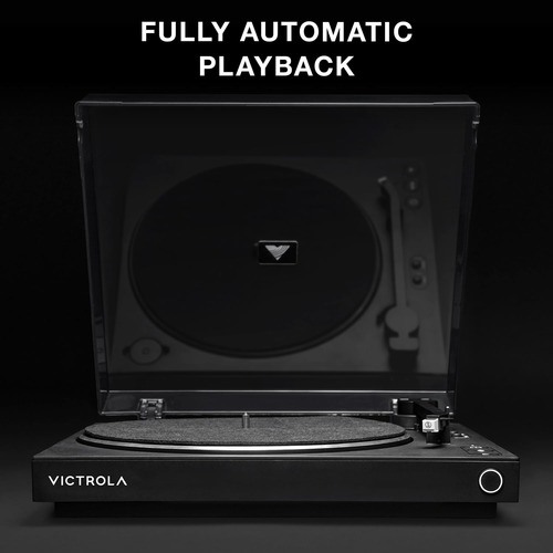 Victrola Tocadiscos Bluetooth Automático 2 Velocidades Atn36