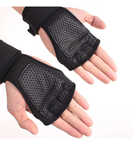 Guantes De Fitness (bk-m), Protectores De Manos Para La Palm