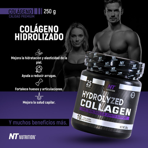 Kit Proteina Whey Creatina Aminoacidos Colageno Nt Nutrition Proteina Chocolate Bcaa Uva Colageno Y Creatina Natural