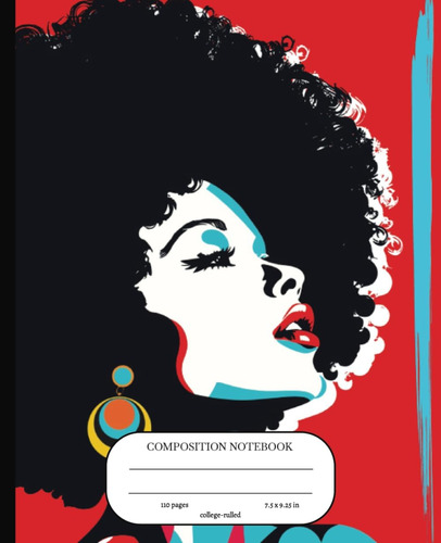 Libro: Composition Notebook College Ruled: Aesthetic Woman -