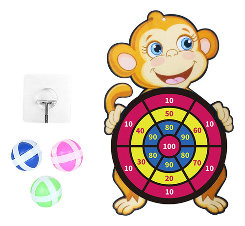 F Kids Puzzle Toys Para Niños, Tablero De Dardos Adhesivo 69