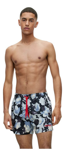 Traje De Baño Hugo Boss Short De Verano Para Hombre Original