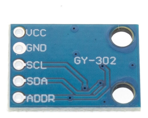 Sensor De Luminosidade Bh1750 Módulo Gy-302 Arduino Bh1750fv