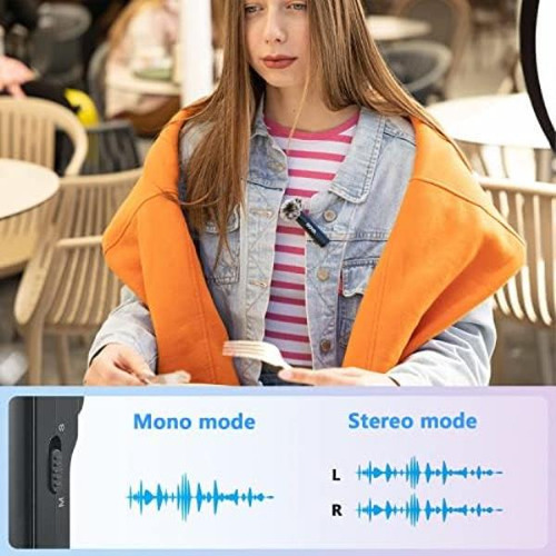 Micrófono Lavalier Inalámbrico Boya Para Vlogging, Sistema Y